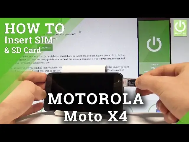'Video thumbnail for MOTOROLA Moto X4 INSERT SIM & SD / Set Up SIM and SD Card'