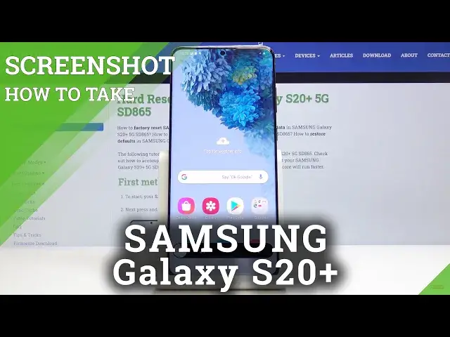 'Video thumbnail for How to Capture Screen in Samsung Galaxy S20+ - All Methods of Taking Screenshot'