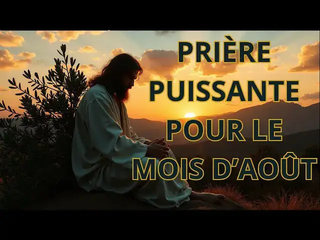 'Video thumbnail for AOÛT SOUS LA PROTECTION DE DIEU – Prière Puissante pour Tout le Mois | Couvre Tes Jours par la Foi'