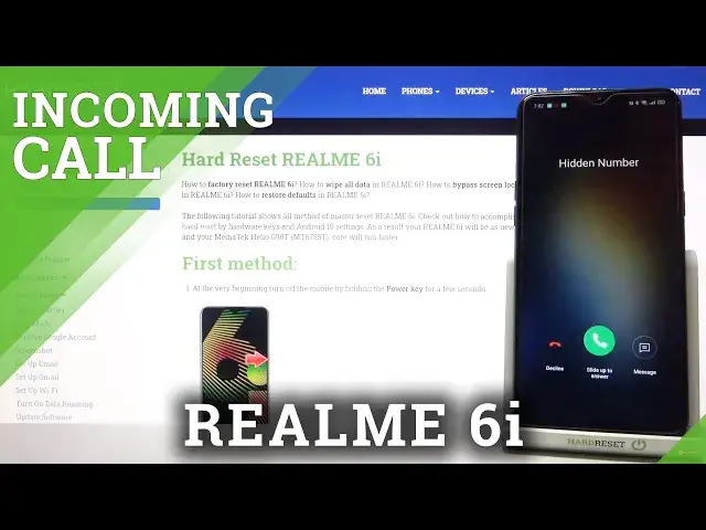 'Video thumbnail for Incoming Call REALME 6i – Call Animation & Default Ringtone'