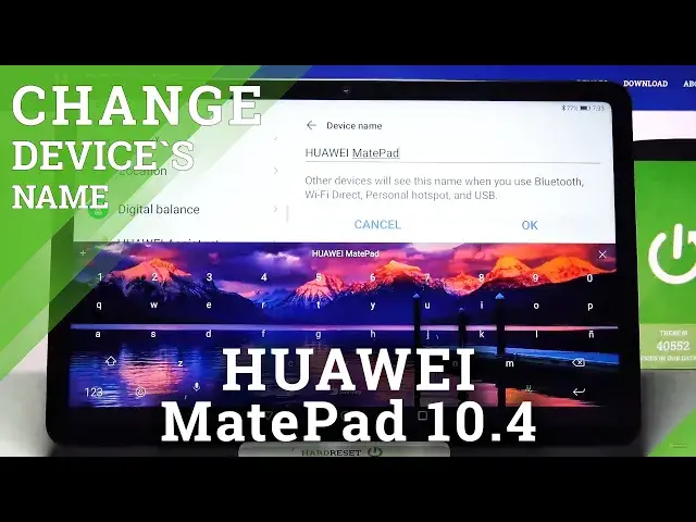 Video thumbnail for How to Change HUAWEI MatePad 10.4 Name – Personalize Device Name