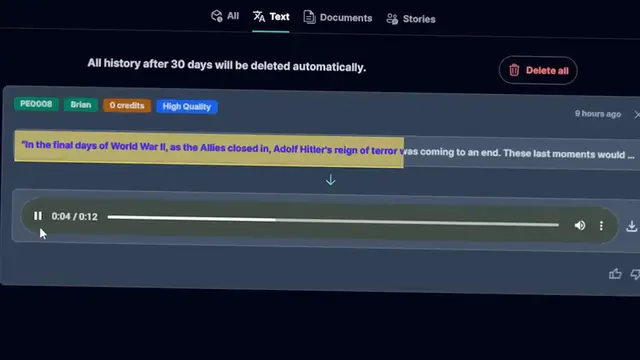 Video thumbnail for Best FREE AI Voice Generator 2024🔥Text To Speech Ai Free _  Better Then Eleven labs alternative