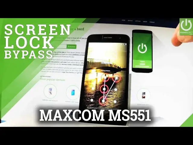 'Video thumbnail for How to Hard Reset MAXCOM MS551 - Bypass Screen Lock / Master Reset'