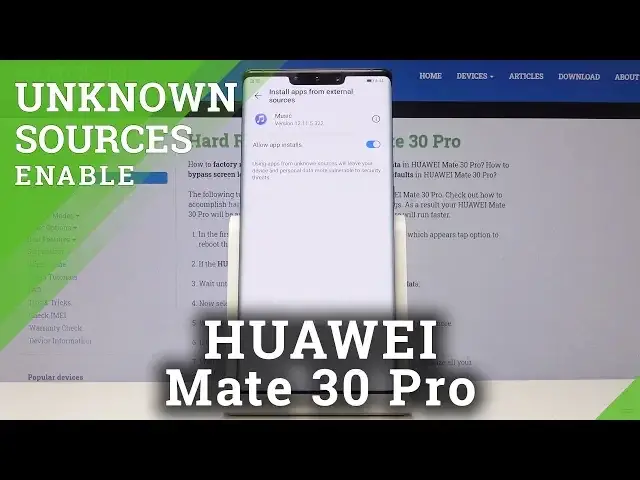 'Video thumbnail for How to Enable Unknown Sources in HUAWEI Mate 30 Pro - Allow App Installation'