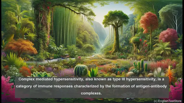 Video thumbnail for Complex mediated hypersensitivity in biology