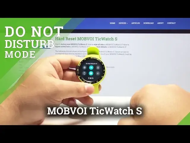 Video thumbnail for How to Activate Do Not Disturb Mode in MOBVOI TicWatch S - Silent Mode