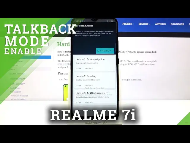 Video thumbnail for How to Enable Talkback in REALME 7i – Screen Reader