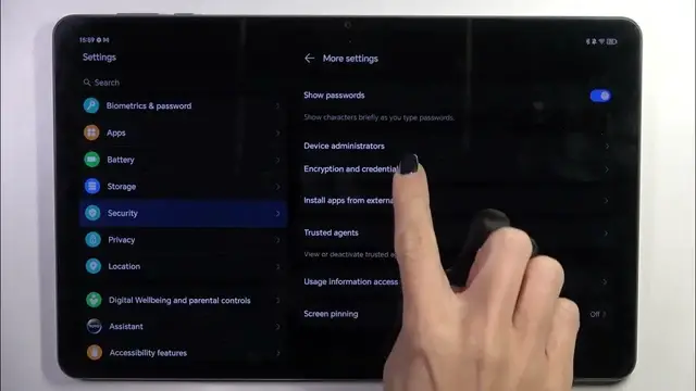 Video thumbnail for How to Clear Credentials on Honor Pad X9?