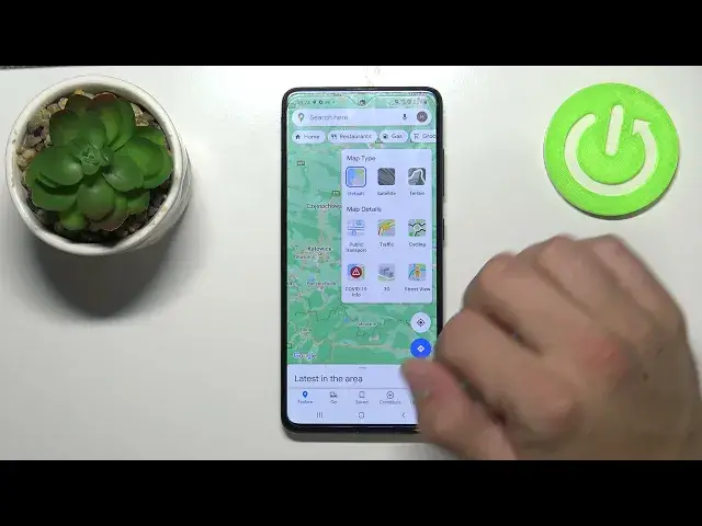 'Video thumbnail for How to Change Map Types in Google Maps in SAMSUNG Galaxy A72 – Google Maps Settings'