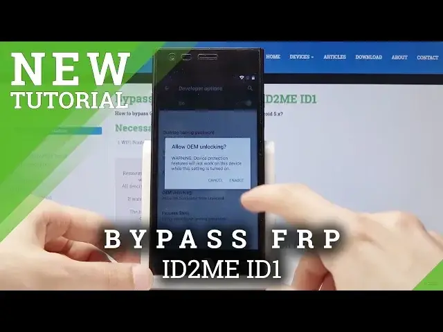 Video thumbnail for How to Unlock FRP in ID2ME ID1 - Bypass Google Verification