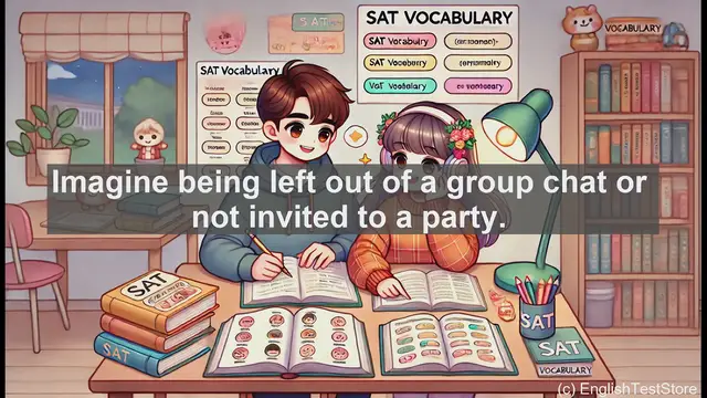 Video thumbnail for 5000 Must Know SAT Vocabulary - Ostracism: The Power of Social Exclusion