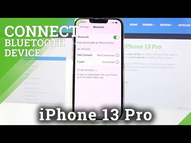 'Video thumbnail for How to Connect Bluetooth Device on iPhone 13 Pro – Bluetooth Connection'