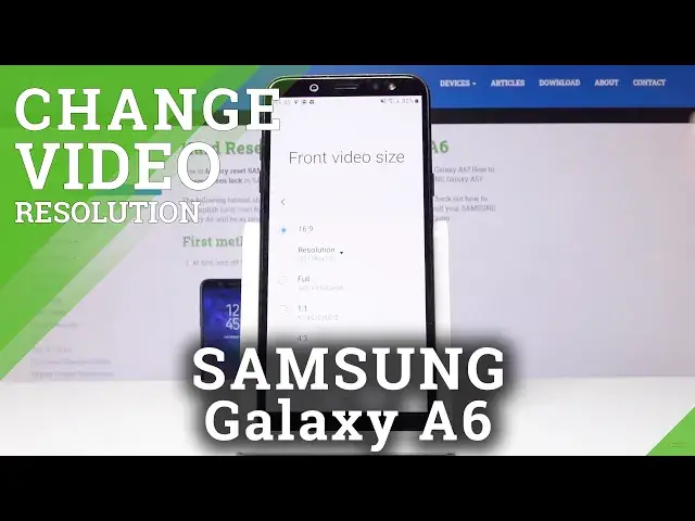 Video thumbnail for How to Change Video Resolution on SAMSUNG Galaxy A6 – Open Camera Settings