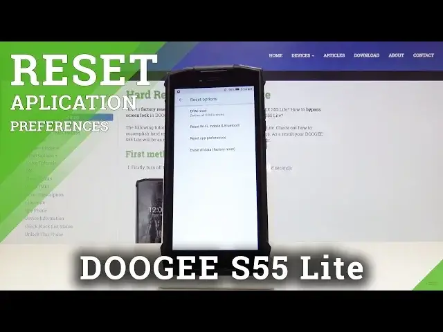 'Video thumbnail for How to Restore Default App Settings in DOOGEE S55 Lite - Reset App Preferences'