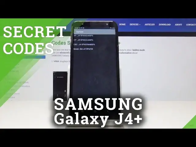 Video thumbnail for Secret Codes SAMSUNG Galaxy J4+ - Hidden Menu / Super Features