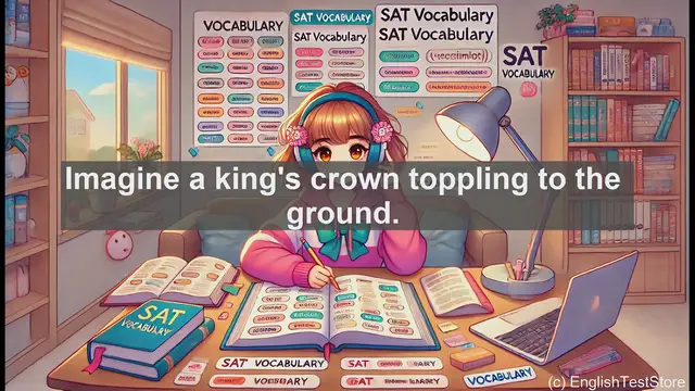 Video thumbnail for 5000 Must Know SAT Vocabulary - SAT Vocab: Understanding 'Overthrow' - Verb and Noun