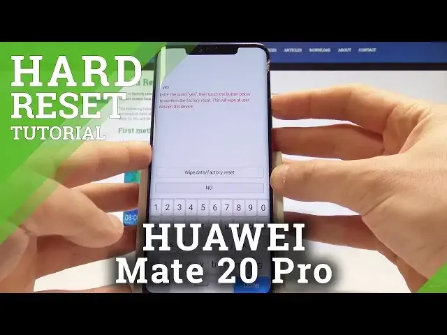 'Video thumbnail for How to Hard Reset HUAWEI Mate 20 Pro - Remove Lock Screen / Wipe Data'