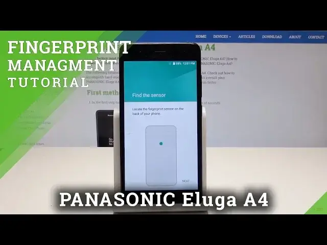 Video thumbnail for How to Add Fingerprint in PANASONIC Eluga A4 - Screen Protection
