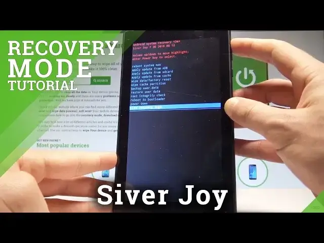 'Video thumbnail for How to Enter Recovery Mode on Siver Joy - Android Recovery System |HardReset.Info'