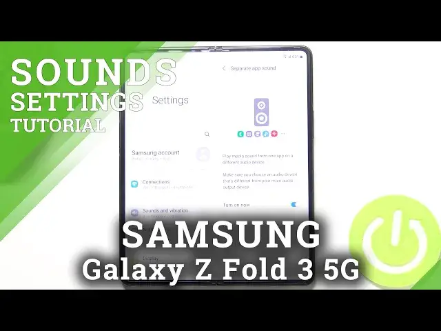 Video thumbnail for How to Find & Manage Sound Settings in Samsung Galaxy Z Fold 3 5G? Adjust Sound Settings