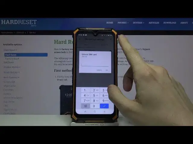 Video thumbnail for How to Remove SIM PIN from SIM Card in Doogee S88 Pro?