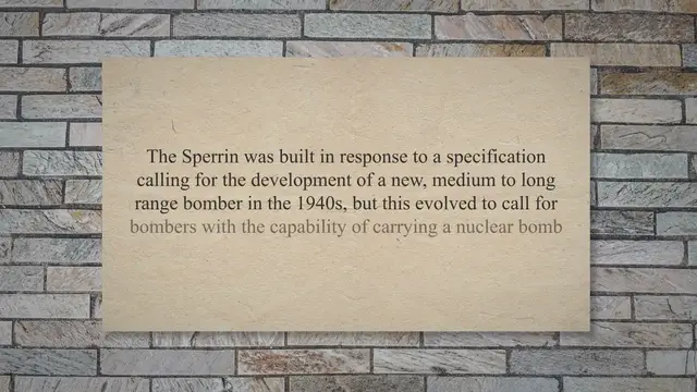 Video thumbnail for Short Sperrin – The V Bomber that Never Was