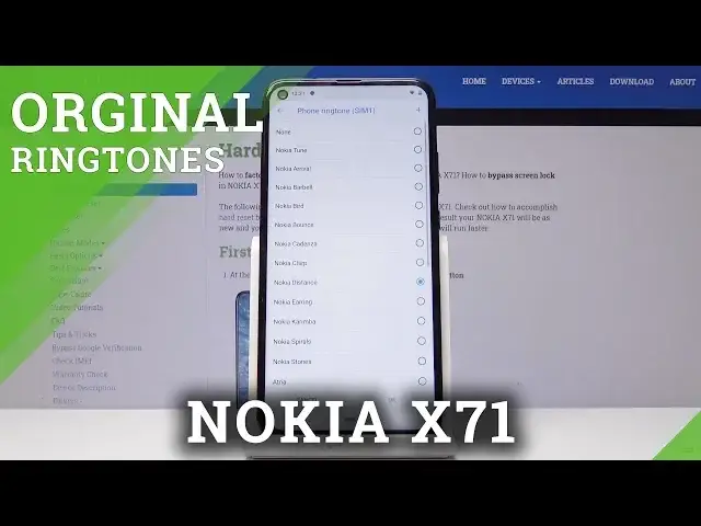 'Video thumbnail for How to Switch Ringtone in NOKIA X71 - Orginal Ringotne List'