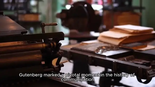 Video thumbnail for How the Printing Press Changed Communication