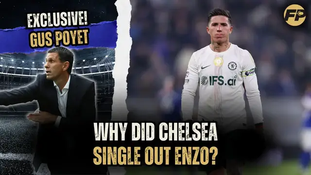 Video thumbnail for Gus Poyet: Enzo Fernandez didn't deserve that from Chelsea management
