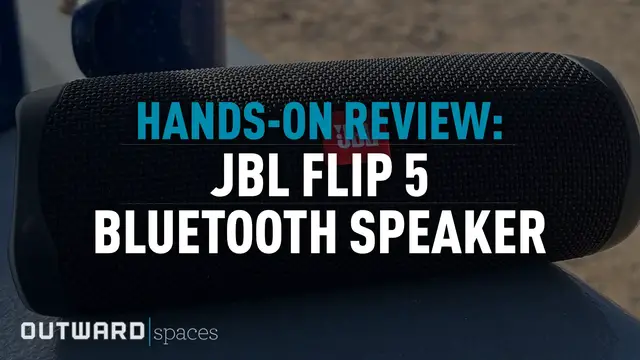'Video thumbnail for Unveiling the JBL Flip 5 Bluetooth Speaker: Sleek Design, Immersive Sound, and Versatile Functionality'