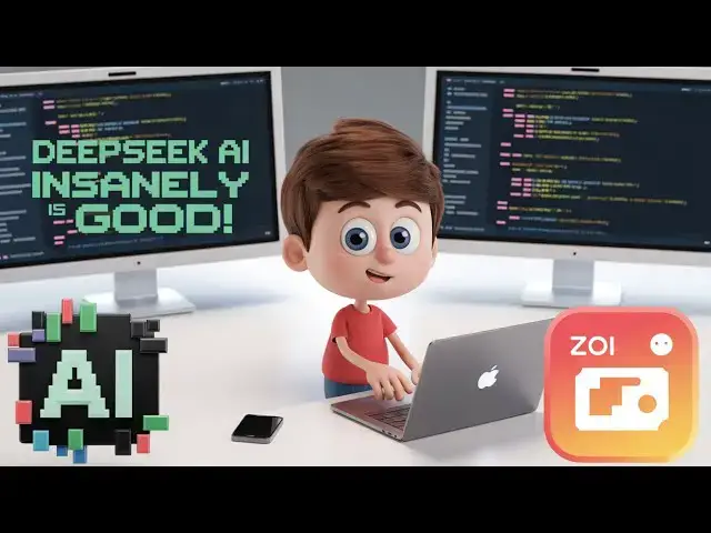 Video thumbnail for DeepSeek AI is INSANELY Good! & Cheaper FREE Alternative to Claude, Gemini,Grok & ChatGPT 🔥🚀