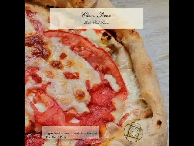 Video thumbnail for Clam Pizza with Red Sauce