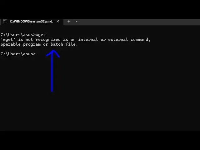Video thumbnail for How to fix wget is not Recognized as Internal and External Command Operable Program