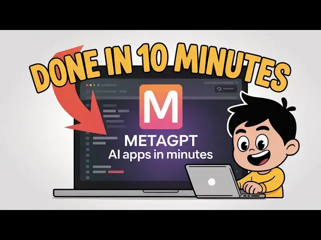 Video thumbnail for MGX.DEV MetaGPT X AI Tool is FREE & INSANE to Build & Deploy Apps Faster Than Claude & Gemini