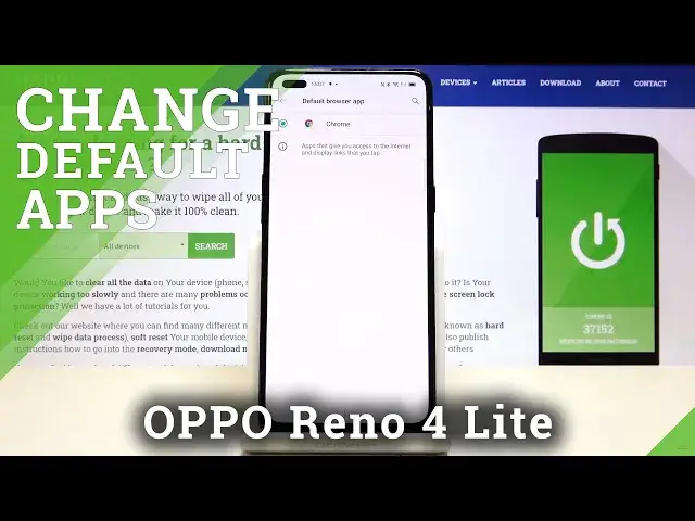 'Video thumbnail for How to Change Default Browser in OPPO Reno 4 Lite – Customize Default App'