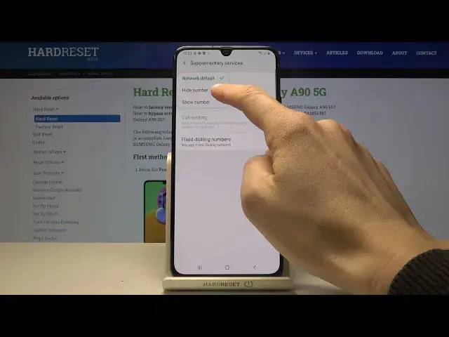 'Video thumbnail for How to Manage Caller ID in SAMSUNG Galaxy A90 5G – Make Number Private'