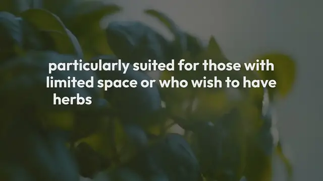 Video thumbnail for Container Herb Gardening