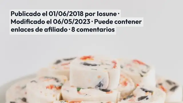 Video thumbnail for Espirales o Pinwheels Veganos