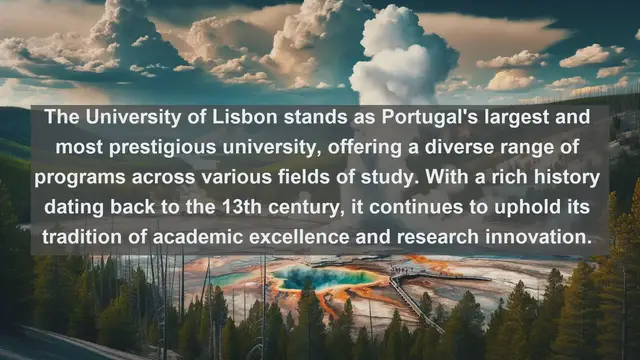 Video thumbnail for Exploring Academic Excellence: Top 10 Universities in Portugal