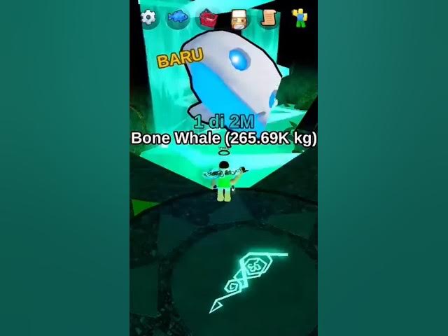 Video thumbnail for Momen dapet secret Bhone Whale Kuil Suci Jungle #fishit #roblox #fishitroblox