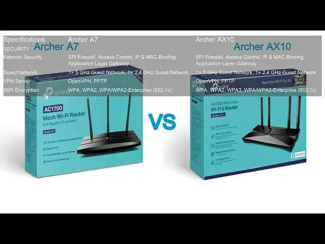Video thumbnail for Archer A7 VS Archer AX10