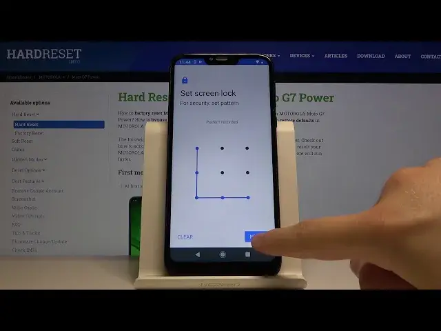 'Video thumbnail for How to Change Lock Method on Motorola Moto G7 Power - Manage Lock Screen'
