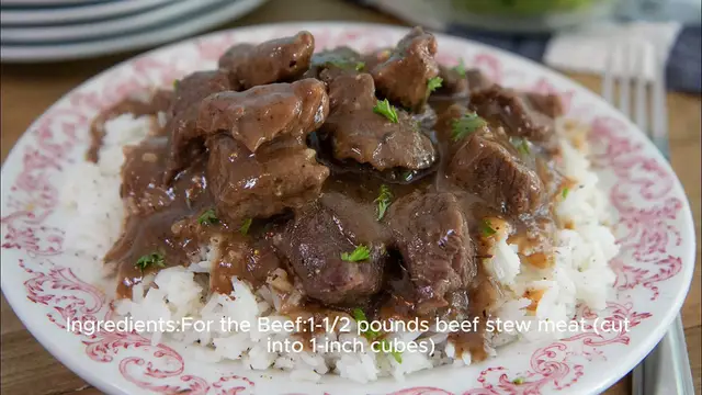 Video thumbnail for Beef tips recipe