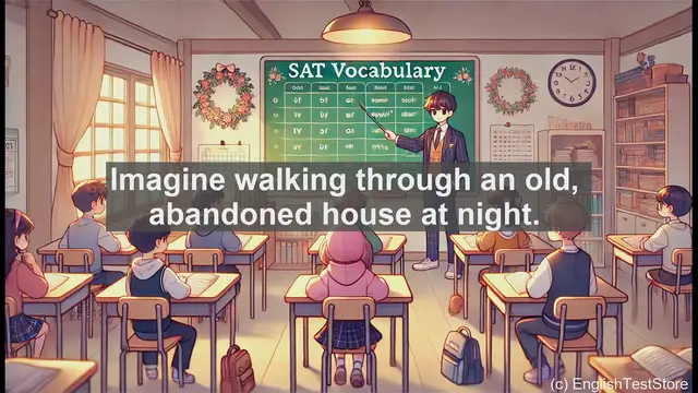 Video thumbnail for 5000 Must Know SAT Vocabulary - SAT Vocabulary: Understanding the Word 'Specter'