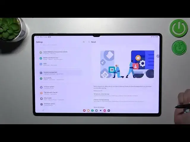 Video thumbnail for How to Reset Network Preferences in SAMSUNG Galaxy Tab S9 Ultra – Find Connection Reset Option
