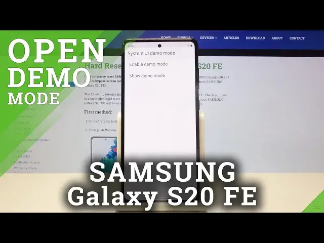 Video thumbnail for Demo Mode in SAMSUNG Galaxy S20 FE – Kiosk / Floor Mode