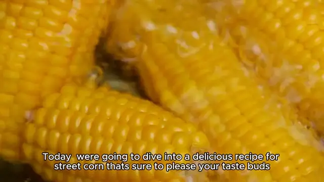 Video thumbnail for Street corn recipe