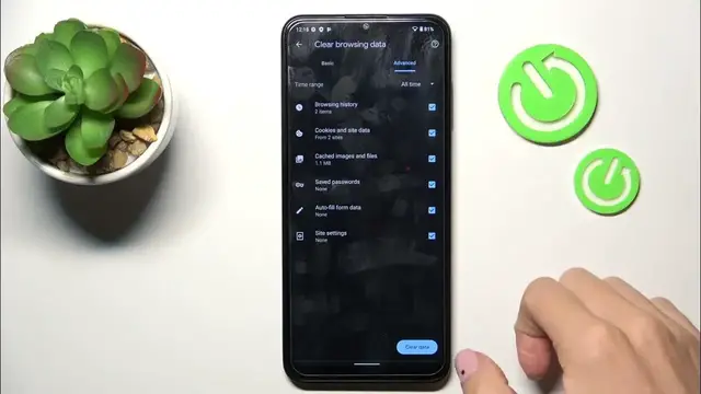 Video thumbnail for How to Clear Browsing Data in NOKIA G60