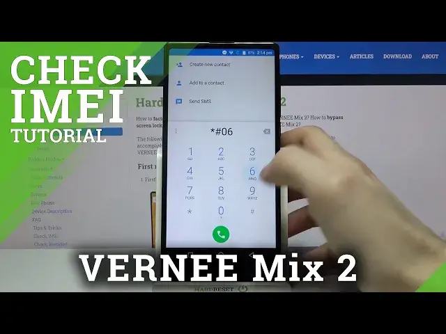 Video thumbnail for How to Find IMEI and Serial Number in VERNEE Mix 2 – Check IMEI & Serial Number