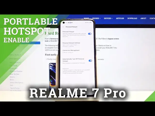 Video thumbnail for How to Enable Portable Hotspot in REALME 7 Pro – Wi-Fi Connection